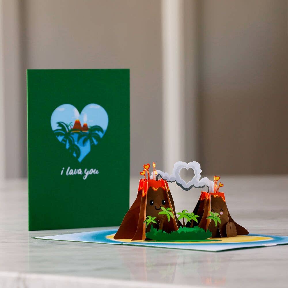 I Lava You 5''x7'' Card, Pop-Up Cards