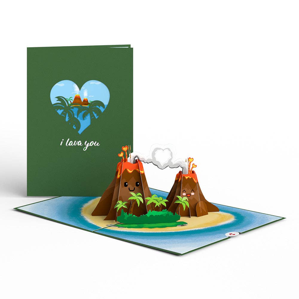 I Lava You 5''x7'' Card, Pop-Up Cards