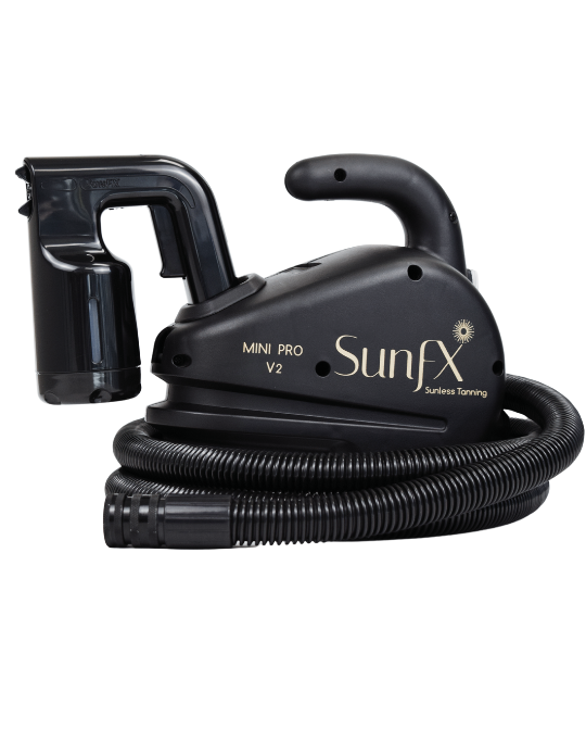 Spray Tan Machine & Certification-BACK BAR/not resale
