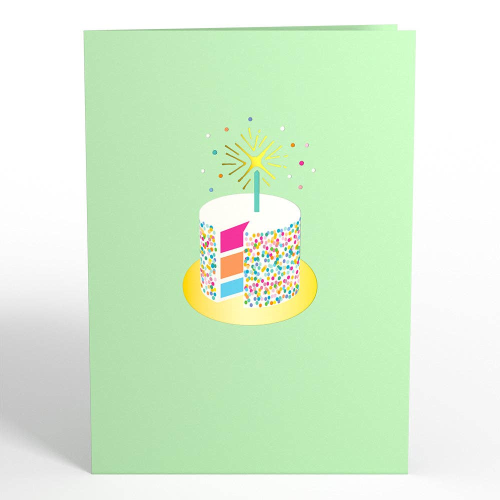 Sprinkles Birthday Cake 5''x7'' Card, Birthday Cards