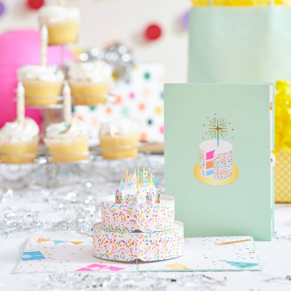 Sprinkles Birthday Cake 5''x7'' Card, Birthday Cards