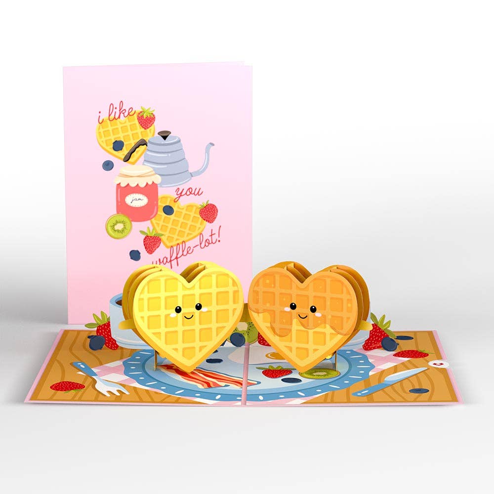 Like You a Waffle-Lot 5''x7'' Card, Pop-Up Cards