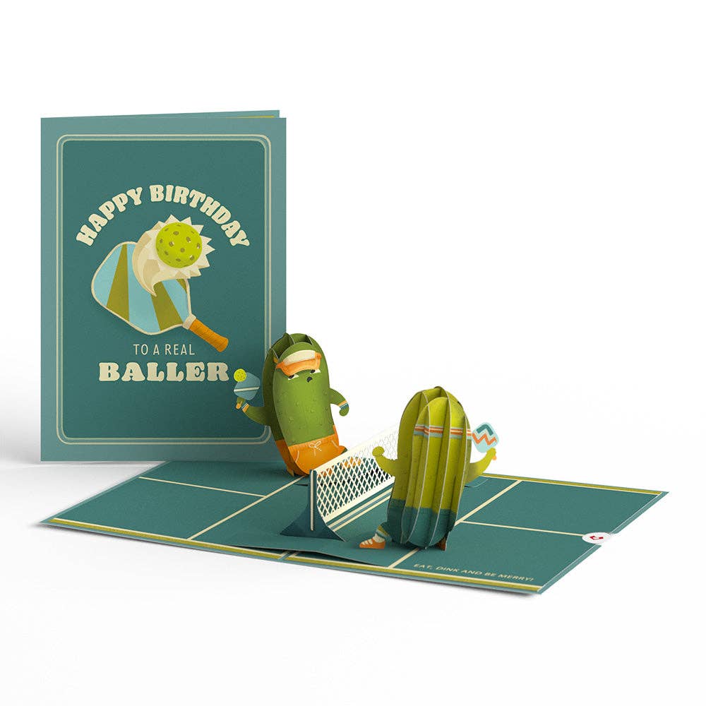 Pickleball Birthday Baller 5''x7'' Card, Game Day