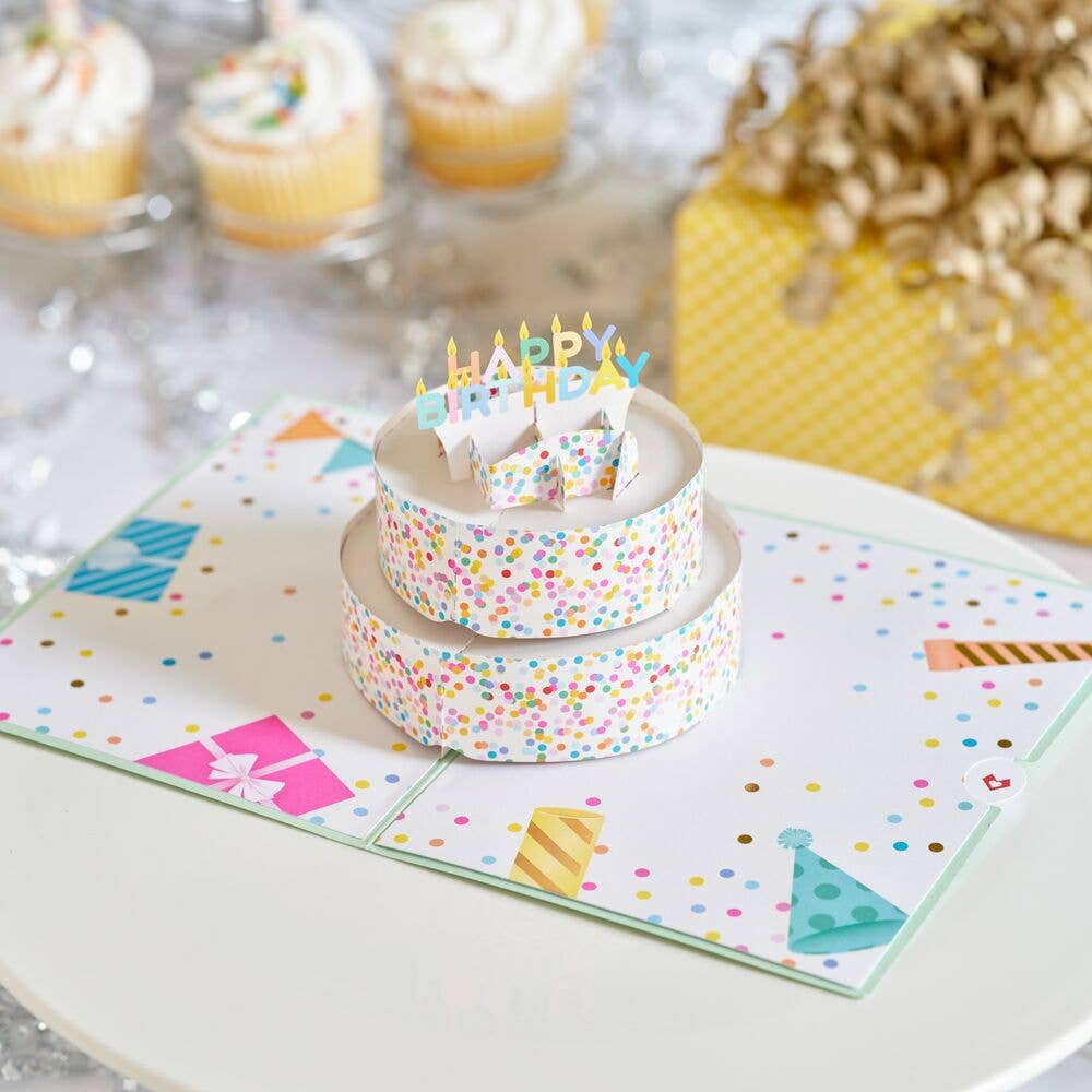 Sprinkles Birthday Cake 5''x7'' Card, Birthday Cards